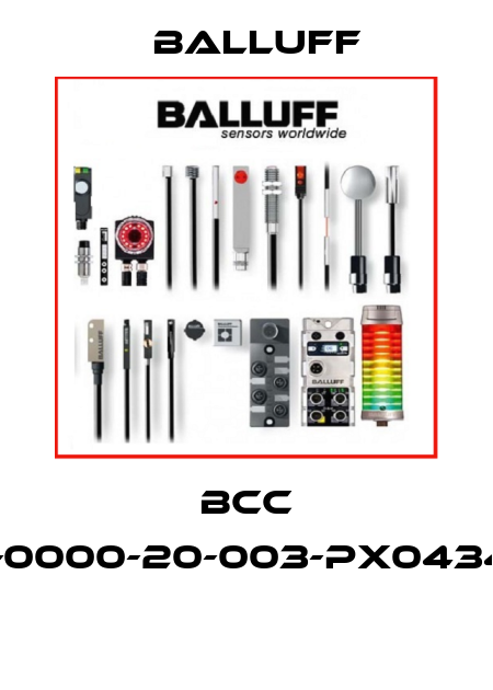 BCC M314-0000-20-003-PX0434-020  Balluff