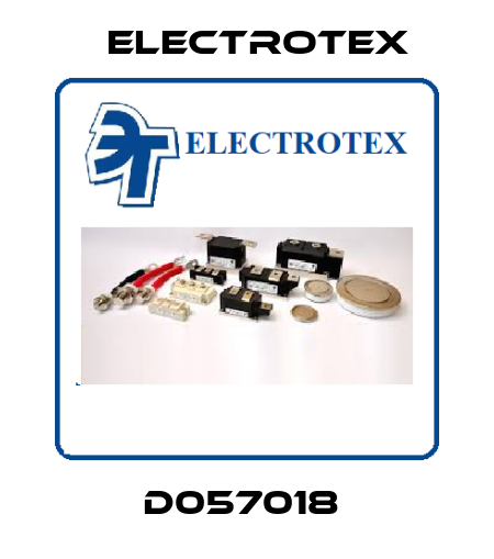  D057018  Electrotex