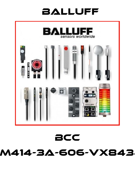 BCC M415-M414-3A-606-VX8434-030 Balluff