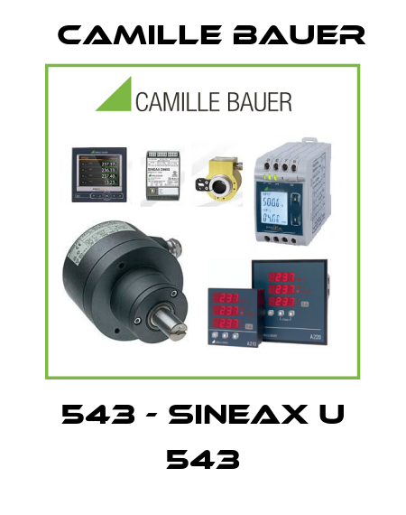 543 - Sineax U 543 Camille Bauer