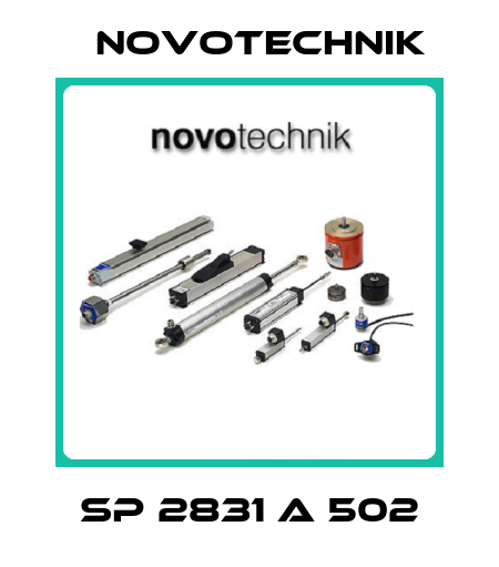 SP 2831 A 502 Novotechnik