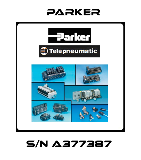 S/N A377387  Parker