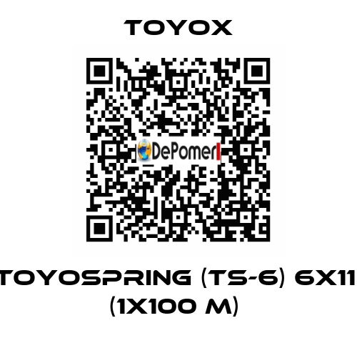 TOYOSPRING (TS-6) 6X11  (1x100 m)  TOYOX