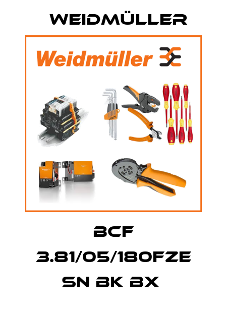 BCF 3.81/05/180FZE SN BK BX  Weidmüller
