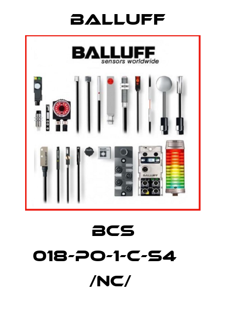 BCS 018-PO-1-C-S4    /NC/  Balluff