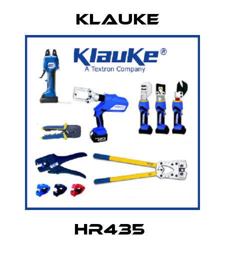 HR435  Klauke