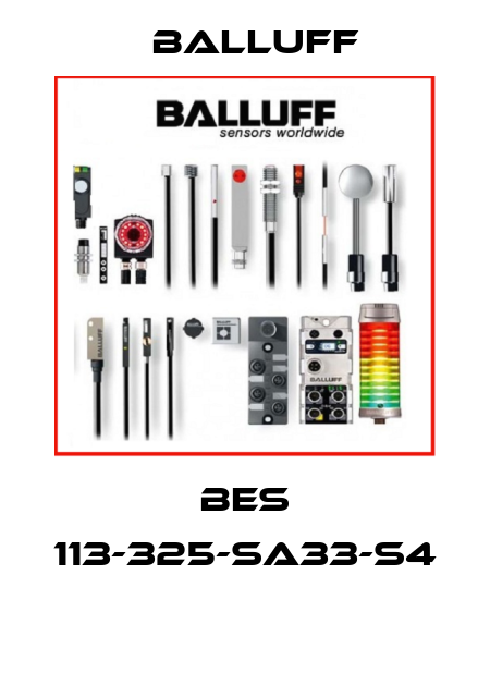 BES 113-325-SA33-S4  Balluff