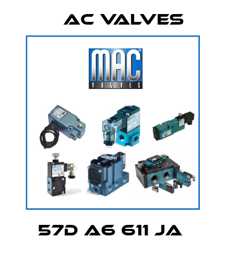 57D A6 611 JA  МAC Valves