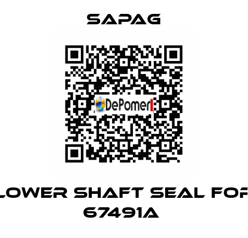 Lower shaft seal for 67491a  Sapag