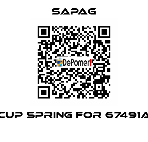 Cup spring for 67491a  Sapag