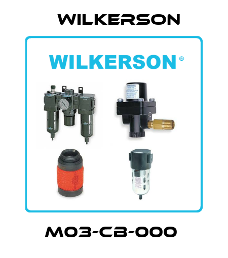 M03-CB-000  Wilkerson