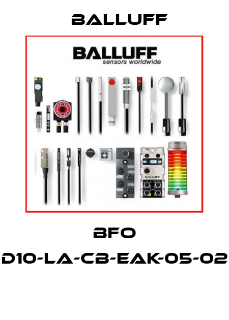 BFO D10-LA-CB-EAK-05-02  Balluff