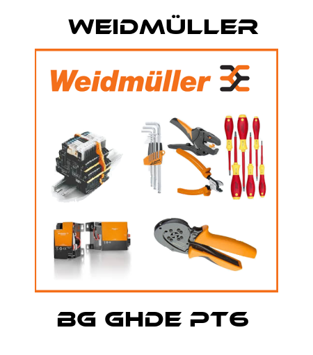BG GHDE PT6  Weidmüller