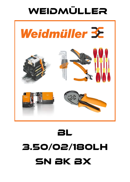 BL 3.50/02/180LH SN BK BX  Weidmüller