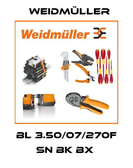 BL 3.50/07/270F SN BK BX  Weidmüller