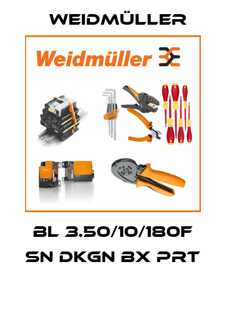 BL 3.50/10/180F SN DKGN BX PRT  Weidmüller