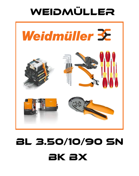 BL 3.50/10/90 SN BK BX  Weidmüller