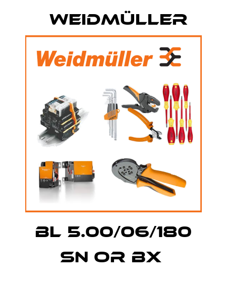 BL 5.00/06/180 SN OR BX  Weidmüller