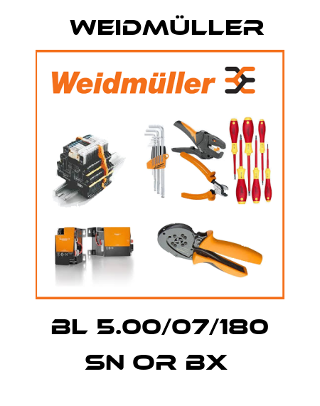 BL 5.00/07/180 SN OR BX  Weidmüller