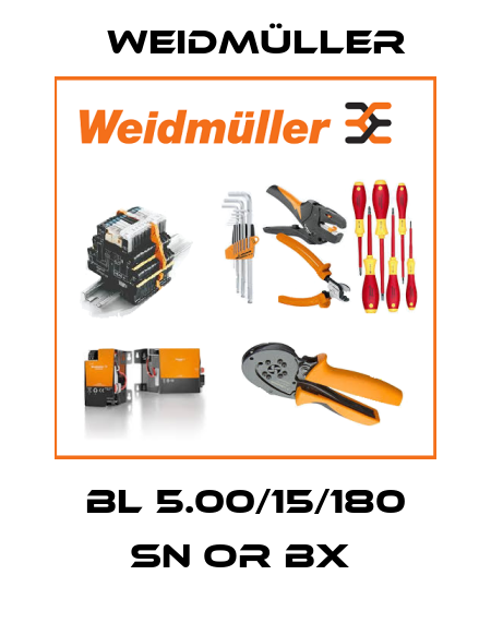 BL 5.00/15/180 SN OR BX  Weidmüller
