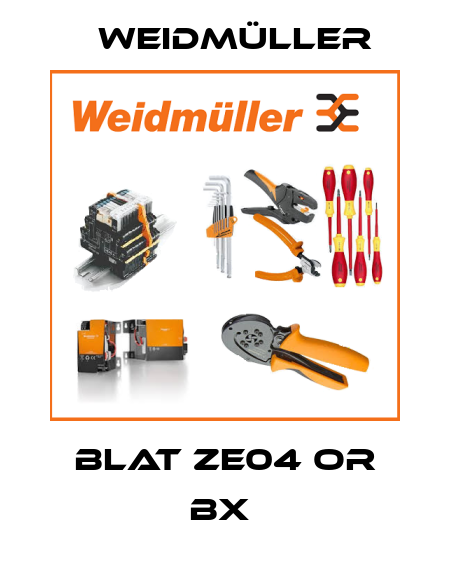 BLAT ZE04 OR BX  Weidmüller