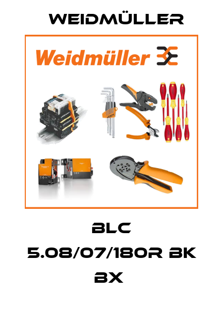 BLC 5.08/07/180R BK BX  Weidmüller