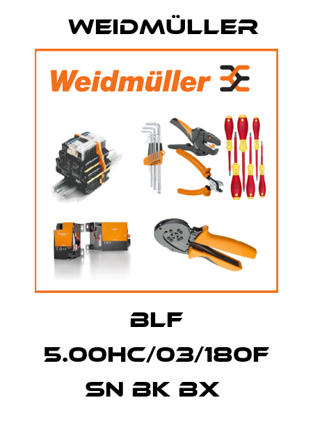 BLF 5.00HC/03/180F SN BK BX  Weidmüller