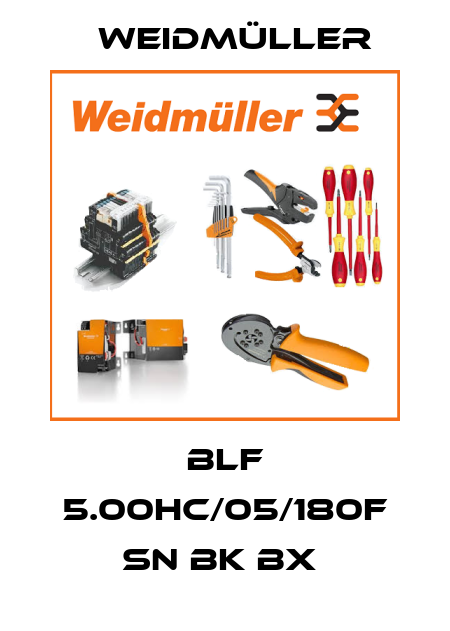 BLF 5.00HC/05/180F SN BK BX  Weidmüller