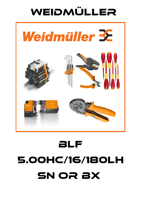 BLF 5.00HC/16/180LH SN OR BX  Weidmüller