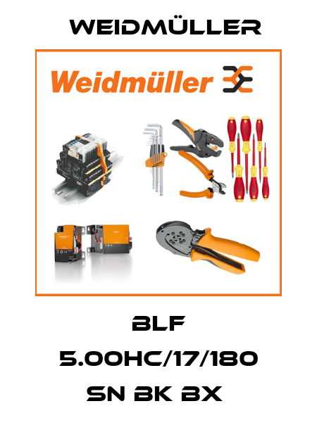 BLF 5.00HC/17/180 SN BK BX  Weidmüller