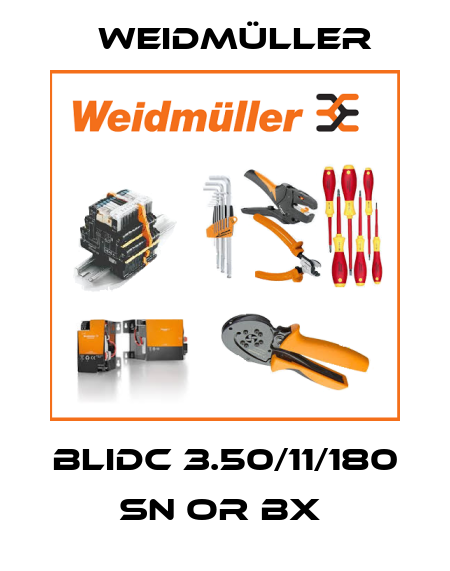 BLIDC 3.50/11/180 SN OR BX  Weidmüller