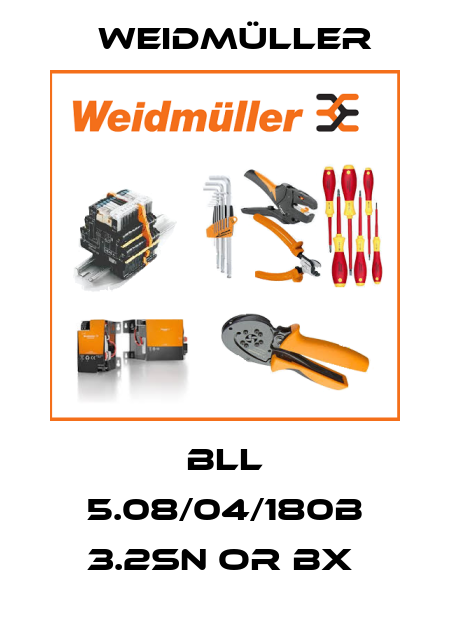 BLL 5.08/04/180B 3.2SN OR BX  Weidmüller