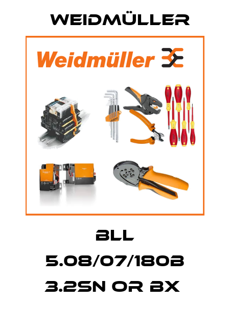 BLL 5.08/07/180B 3.2SN OR BX  Weidmüller