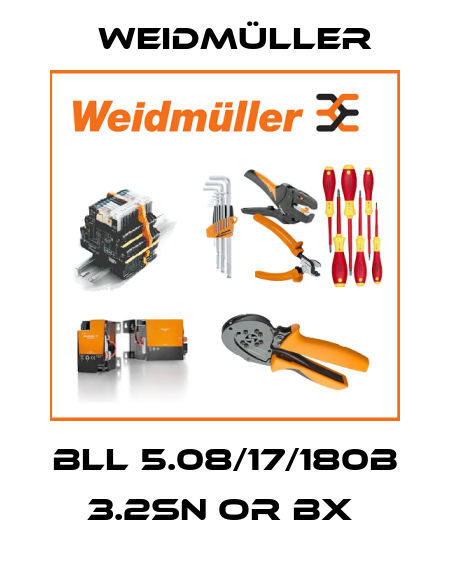 BLL 5.08/17/180B 3.2SN OR BX  Weidmüller