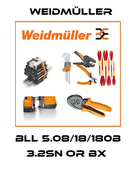 BLL 5.08/18/180B 3.2SN OR BX  Weidmüller