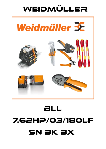 BLL 7.62HP/03/180LF SN BK BX  Weidmüller