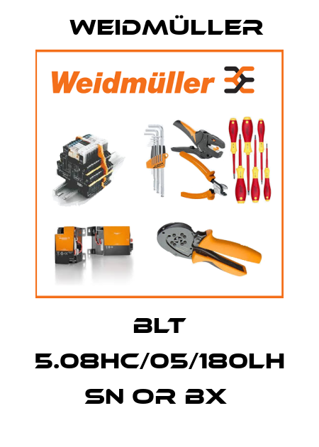 BLT 5.08HC/05/180LH SN OR BX  Weidmüller