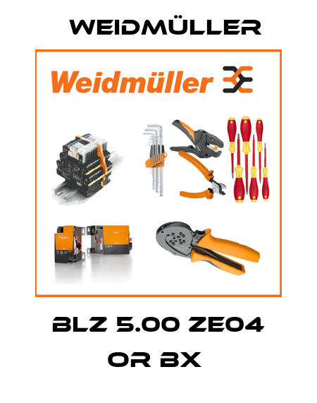BLZ 5.00 ZE04 OR BX  Weidmüller