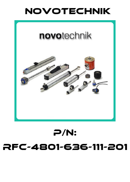 P/N: RFC-4801-636-111-201  Novotechnik
