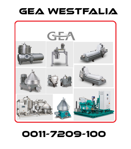 0011-7209-100  Gea Westfalia