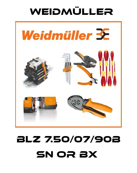 BLZ 7.50/07/90B SN OR BX  Weidmüller
