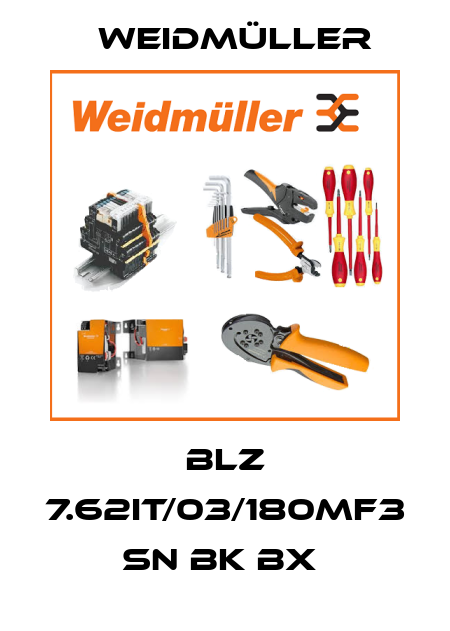 BLZ 7.62IT/03/180MF3 SN BK BX  Weidmüller