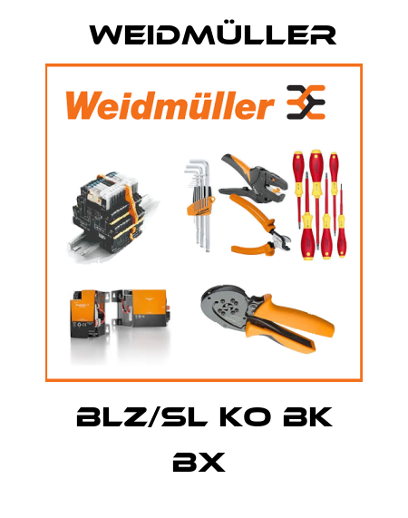 BLZ/SL KO BK BX  Weidmüller