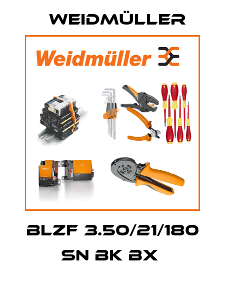 BLZF 3.50/21/180 SN BK BX  Weidmüller