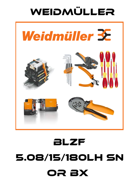 BLZF 5.08/15/180LH SN OR BX  Weidmüller