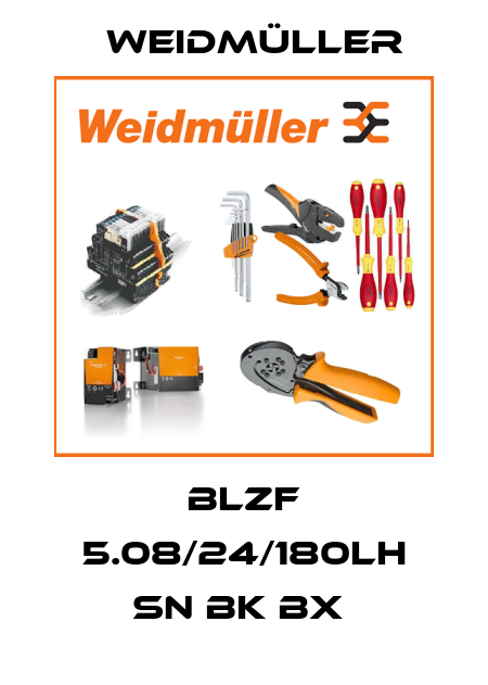 BLZF 5.08/24/180LH SN BK BX  Weidmüller