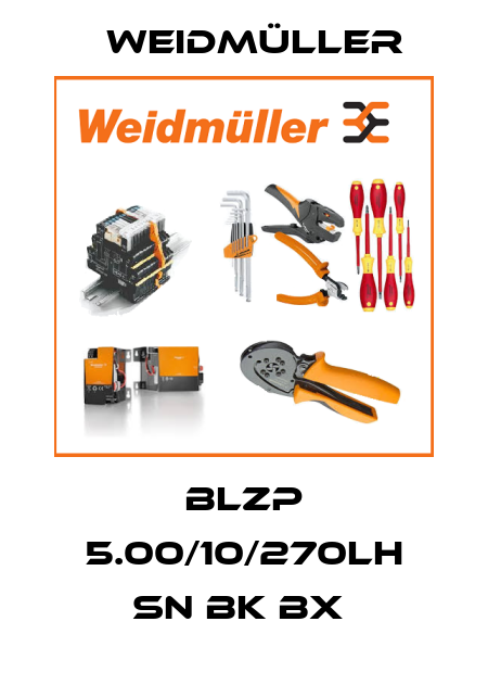 BLZP 5.00/10/270LH SN BK BX  Weidmüller