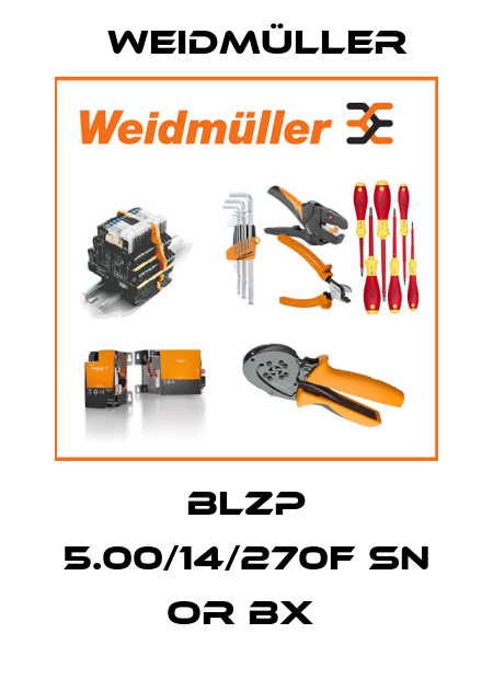 BLZP 5.00/14/270F SN OR BX  Weidmüller