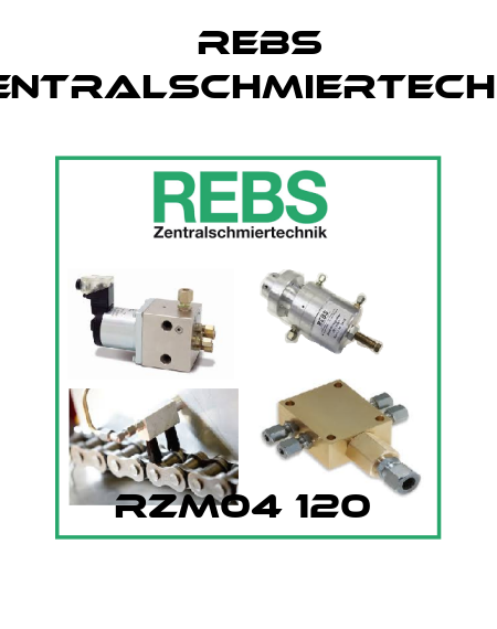 RZM04 120  Rebs Zentralschmiertechnik