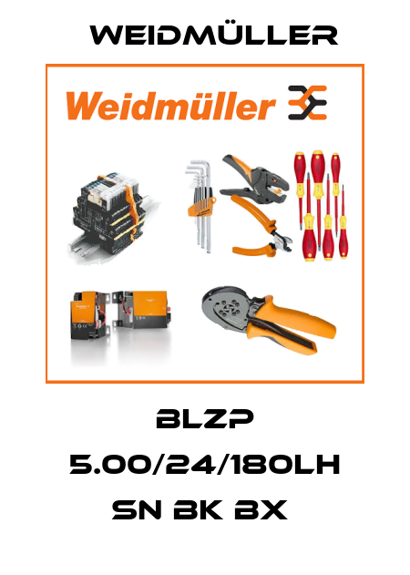 BLZP 5.00/24/180LH SN BK BX  Weidmüller